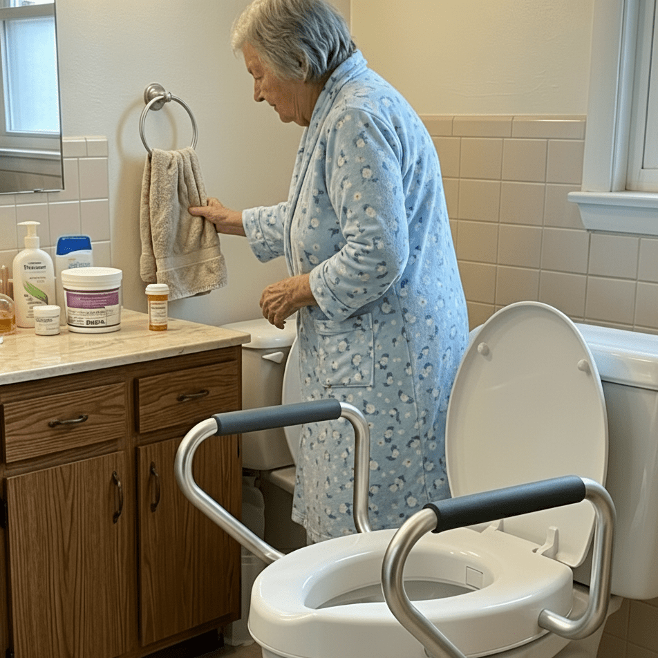 Nighttime Bathroom Safety for Seniors: Simple Ways to Prevent Falls at Home - Marine Dana Store