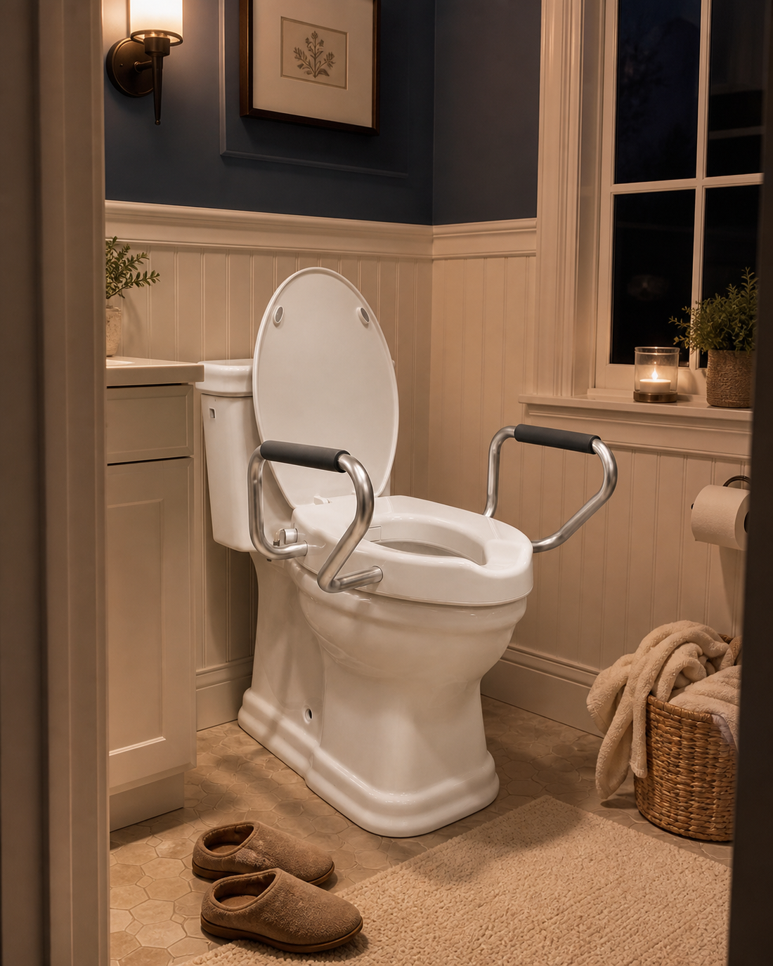 Toilet Support After Knee Surgery
