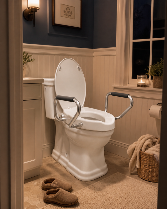 Toilet Support After Knee Surgery