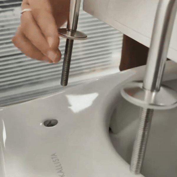 Non-electric bidet toilet seat safety system installation