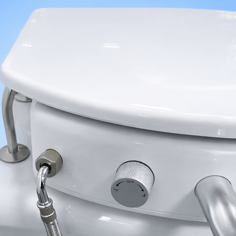 All-in-One Toilet Safety System with Bidet Seat and Support Arms - Marine Dana Store